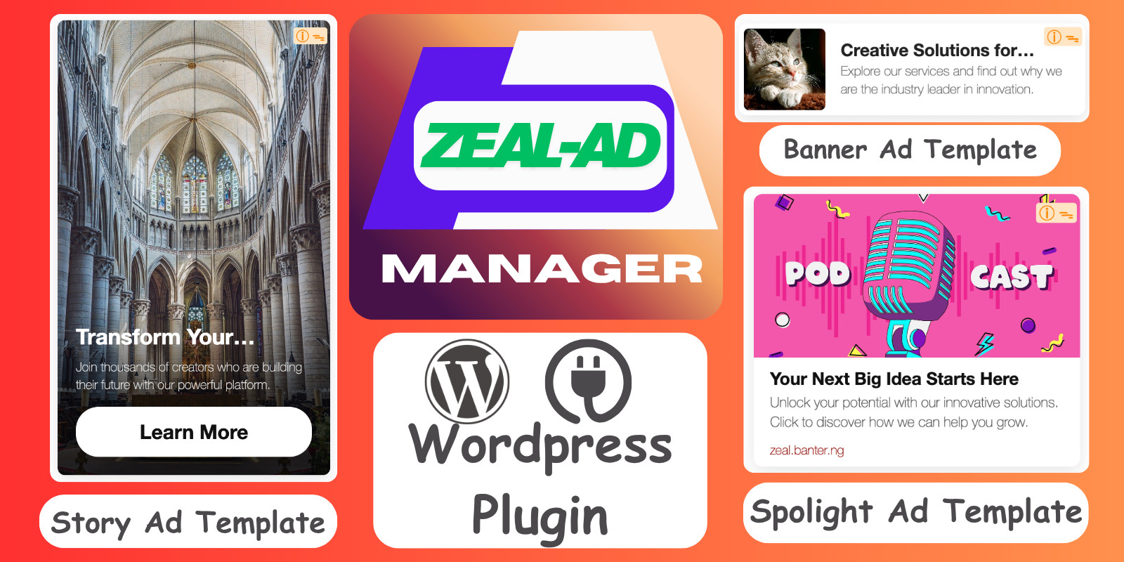 Zeal Ad Manager - Wordpress Advertising plugin